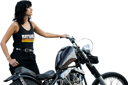 BILTWELL Women's Surf Tank Top - Black - Large 8142-045-004