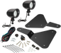 SHOW CHROME Driving Lights - Black Satin - Spyder F3 41-301LBK