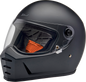 BILTWELL Lane Splitter Helmet - Flat Black - XS 1004-201-501