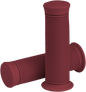 BILTWELL Grips - Kung Fu - 1" - Oxblood 6701-0301