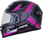 AFX FX-99 Helmet - Recurve - Black/Fuchsia - Large 0101-11104