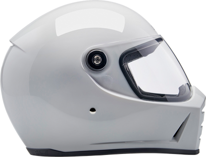 BILTWELL Lane Splitter Helmet - Gloss White - Small 1004-104-502