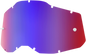 100% Accuri 2/Racecraft 2/Strata 2 Lens - Red/Blue Mirror 59078-00008