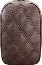 SADDLEMEN Detachable Pillion Pad - Lattice Stitched - Brown SA1025