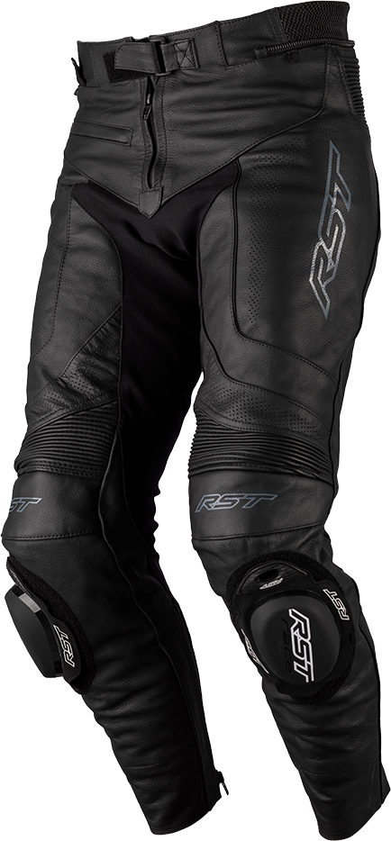 RST Ladies S1 Ce Jean Black/Black Leather 3xl 556-3042020