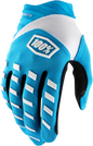 100% Airmatic Gloves - Blue - Medium 10000-00006