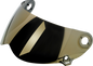 BILTWELL Lane Splitter Gen 2 Shield - Gold Mirror 1112-222