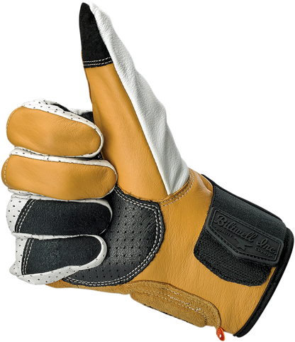 BILTWELL Borrego Gloves - Cement - Medium 1506-0409-303