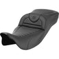SADDLEMEN Roadsofa™ Extended Reach Seat - without Backrest - Tuck-n-Roll - FL '08-'23 808-07B-20300