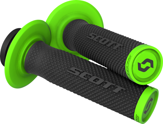 SCOTT Grips - SX II - Lock-On - Black/Green 292452-1043222