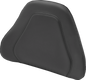 SADDLEMEN Tour-Pak Backrest Pad Cover - Black w/ Black Stitching 88-11885RS