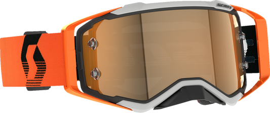 SCOTT Prospect Amplifier Goggle - Gray/Brown - Gold Chrome 285536-1294324