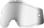 100% Accuri/Racecraft/Strata Dual Lens - Vented - Silver Mirror 59010-00001