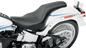 SADDLEMEN Seat - Profiler - Black - Smooth - FLSTF '07-'17 806-12-047