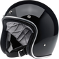 BILTWELL Bonanza Helmet - Gloss Black - Small 1001-101-202