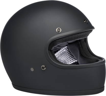 BILTWELL Gringo Helmet - Flat Black Factory - Small 1002-638-102