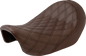 SADDLEMEN Renegade Solo Seat - Lattice Stitched - Brown - Dyna 806-04-002BLS