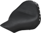 SADDLEMEN Seat - Renegade Solo - Black - Studded 	Breakout FXSB 2013-2017 813-27-001