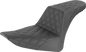 SADDLEMEN Step-Up Seat - Full Lattice Stitch - Black - FLS 812-26-175