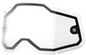 100% Accuri 2/Racecraft 2/Strata 2 Dual Lens - Clear 59080-00001