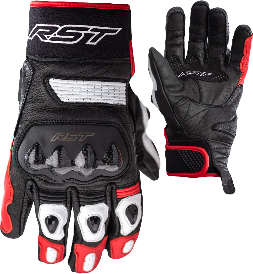 RST Freestyle 2 Ce Glove Black/Red/White Sm 556-2671208