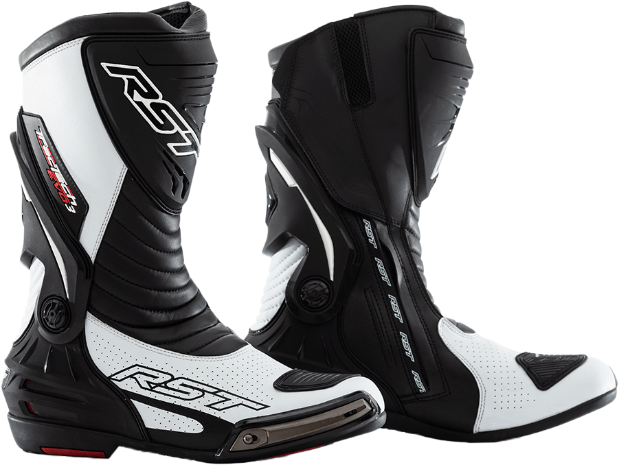 RST Tractech Evo Iii Sport Ce Boot White / Black  Sz 11 556-2101444