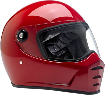 BILTWELL Lane Splitter Helmet - Gloss Blood Red - Large 1004-837-104