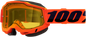 100% Accuri 2 Snow Goggles - Neon Orange - Yellow 50021-00004
