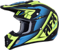 AFX FX-17 Helmet - Force - Matte Black/Green/Blue - 2XL 0110-5218