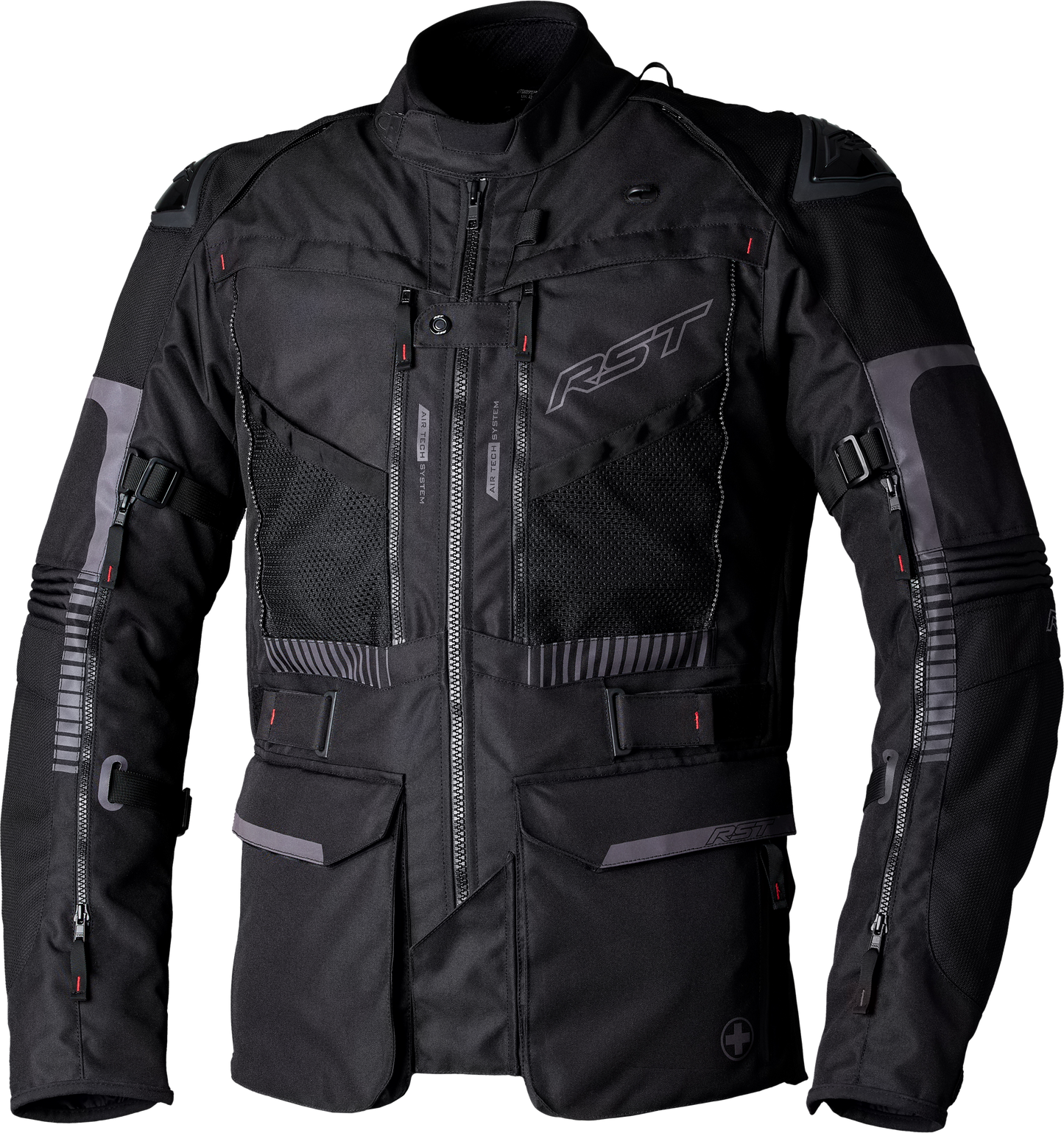 RST Pro Series Ranger Ce Jacket Black/Black Textile Xl 556-3236046