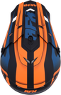 AFX FX-17 Peak - Force - Matte Black/Orange/Blue 0132-1175