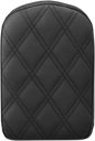 SADDLEMEN Sissy Bar Pad - Lattice Stitched - Black 41143