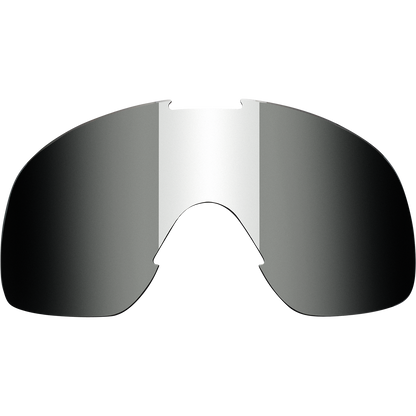 BILTWELL Overland Goggle Lens - Chrome/Smoke Mirror 2112-21