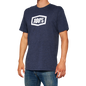 100% Icon T-Shirt - Navy - Small 20000-00045