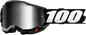 100% Accuri 2 Goggles - Black - Silver Mirror 50014-00001