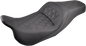 SADDLEMEN Slim Seat - Black - Lattice Stitch - '08-'23 FL 808-07B-162