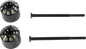SHOW CHROME Handlebar End Weights - Ryker 41-410