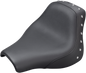 SADDLEMEN Seat - Renegade Solo - Black - Studded 818-28-001