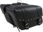 SADDLEMEN Highwayman Rivet Slant-Style Saddlebags - Large X021-03-041