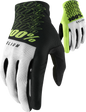 100% Celium Gloves - Fluorescent Yellow - 2XL 10007-00014