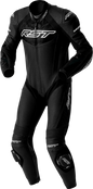 IN STOCK RST TRACTECH EVO D3O SUIT BLK/WHI LEATHER LG - 556-3634144