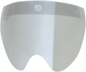 AFX 3-Snap Flip Shield - Short - Silver Mirror 0131-0091