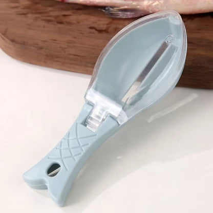 Fish Cleaner Scraper/De-Scaler with Scale Collector