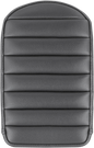 SADDLEMEN Sissy Bar Pad - Tuck-n-Roll - Black 41146