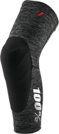 100% Teratec Knee Guards - Gray/Black - Medium 70003-00006
