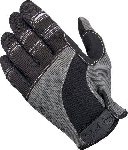 BILTWELL Moto Gloves - Gray/Black - XS 1501-1101-001