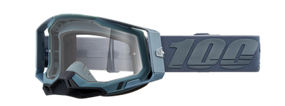 100% Racecraft 2 Goggles - Battleship - Clear 50009-00017