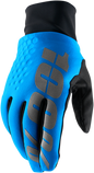 100% Hydromatic Brisker Gloves - Blue - Large 10018-00007