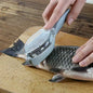 Fish Cleaner Scraper/De-Scaler with Scale Collector