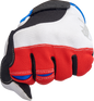 BILTWELL Moto Gloves - Red/White/Blue - XS 1501-1208-001